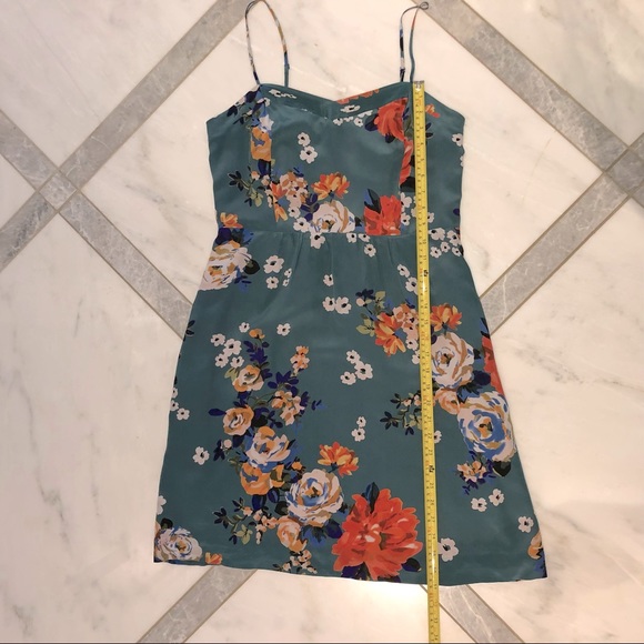 Anthropologie Moulinette Soeurs Verdant Floral 100% Silk Dress - Picture 13 of 16
